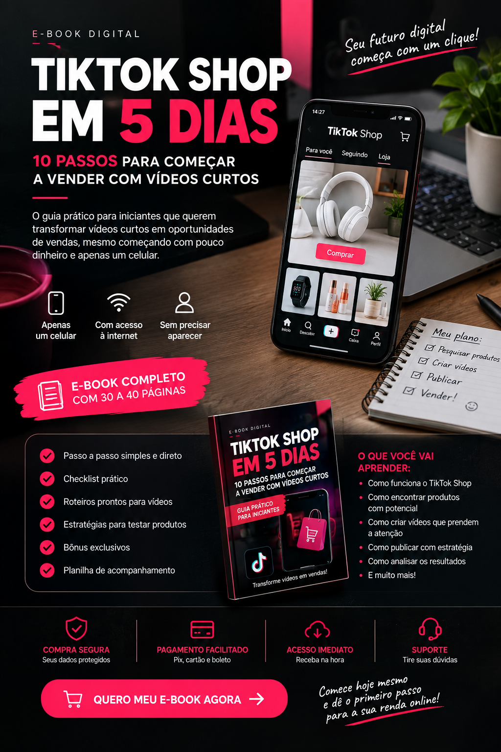 Guia pra vender em 5 dias no tiktok shop